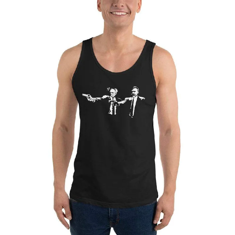 Philo Fiction - Schopenhauer & Nietzsche - Unisex Tank Top